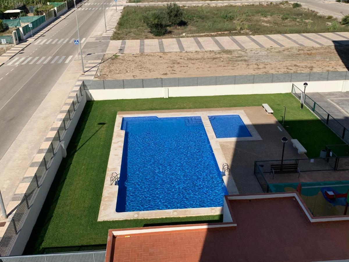 Beautiful Apartment With Pool Near The Beach Олива Экстерьер фото